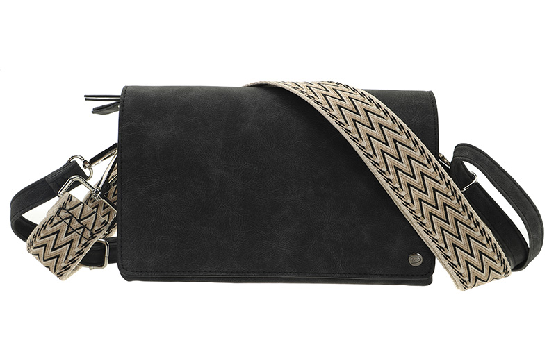 Black Crossbody / Schoudertasje Montoro