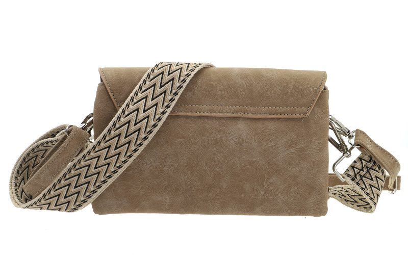 Taupe Crossbody / Schoudertasje Montoro – afbeelding 3