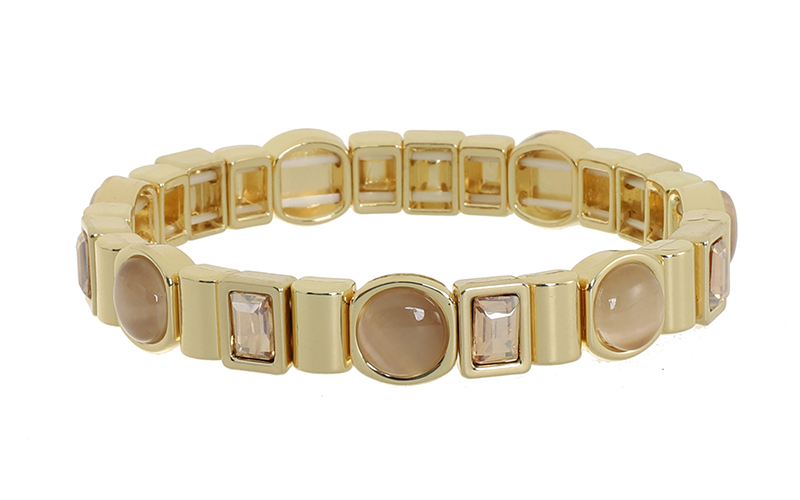 Taupe Damesarmband Juno