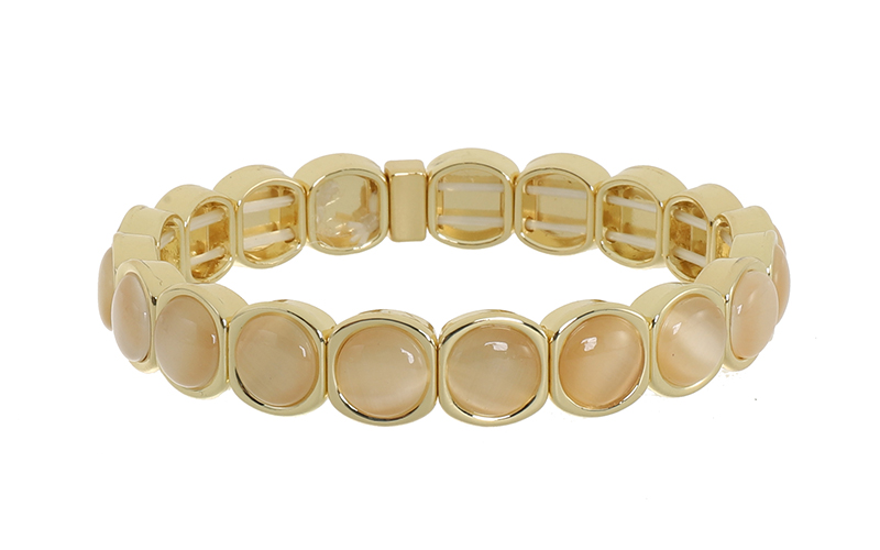 Champagne Damesarmband Ciska