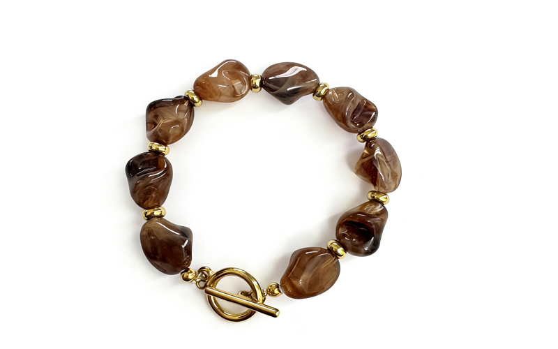 Taupe Damesarmband Justine