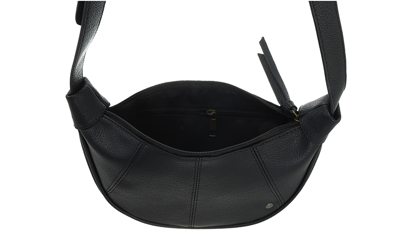 Black Crossbody Tas Kyoto – afbeelding 4