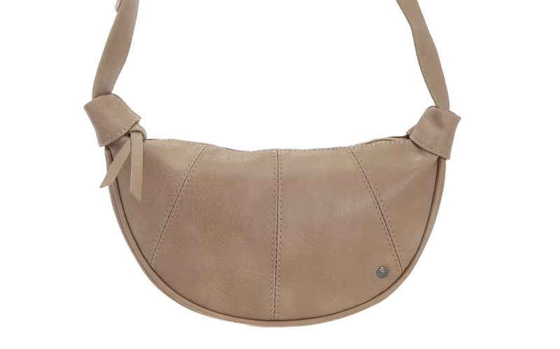 Taupe Crossbody Tas Kyoto