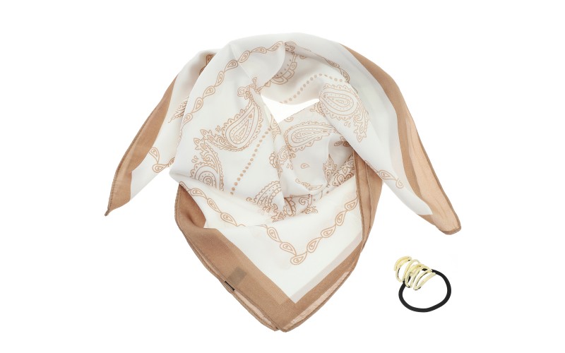 Beige St. Ives Sjaal – afbeelding 3