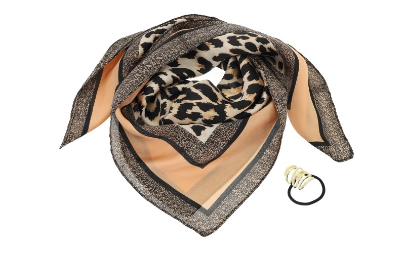 Panter Khaki St. Ives Sjaal – afbeelding 3
