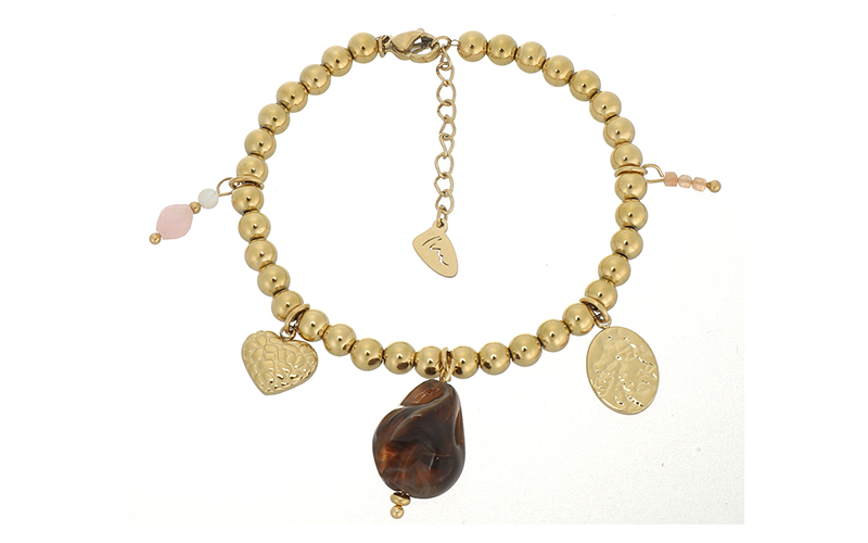 Khaki Damesarmband Malia