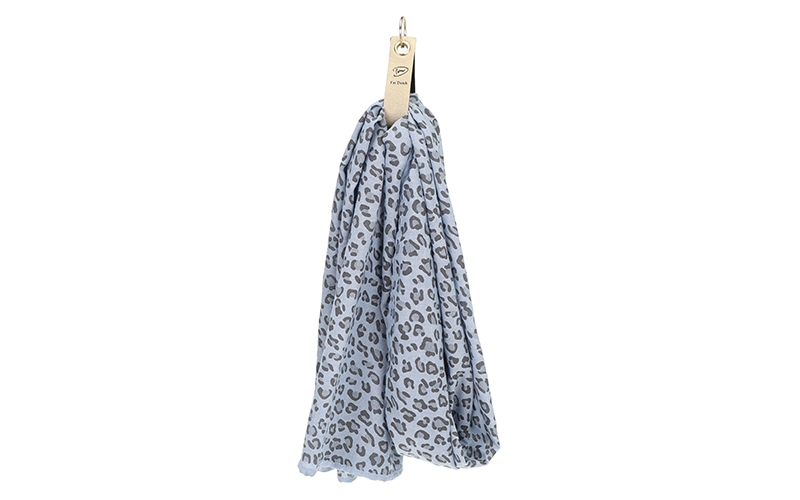 Soft Blue Noto Sjaal – afbeelding 3