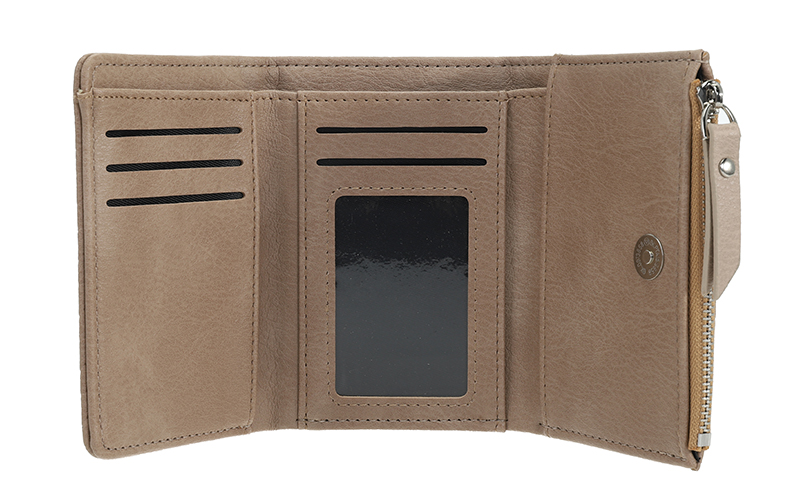 Light Camel Portemonneetje Yuma – afbeelding 4