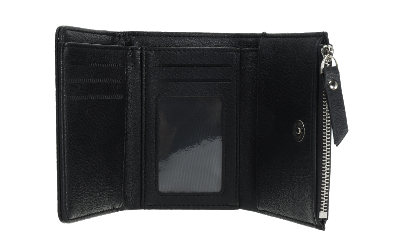 Black Portemonneetje Yuma – afbeelding 4