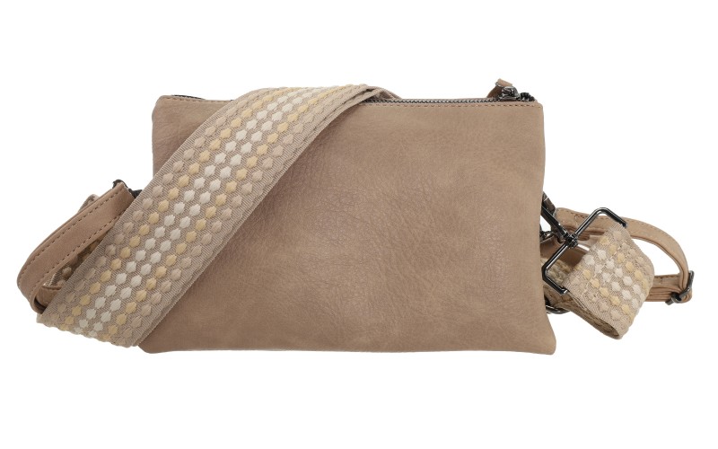 Light Camel New York Schoudertasje – afbeelding 3