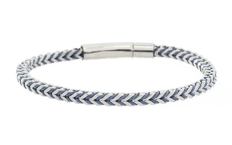 Light Blue Herenarmband Tobias