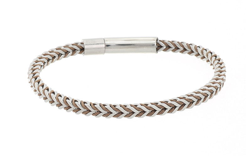 Khaki Herenarmband Tobias