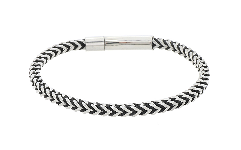 Black Herenarmband Tobias