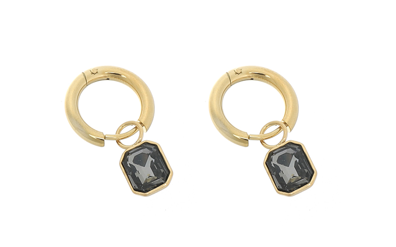 Boucles Black Selina en situation