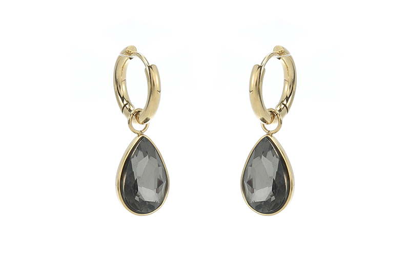 Boucles d'Oreilles Ruth Black