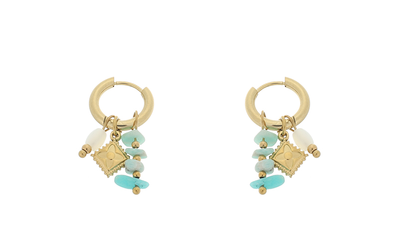 Boucles Golden Lexi en situation
