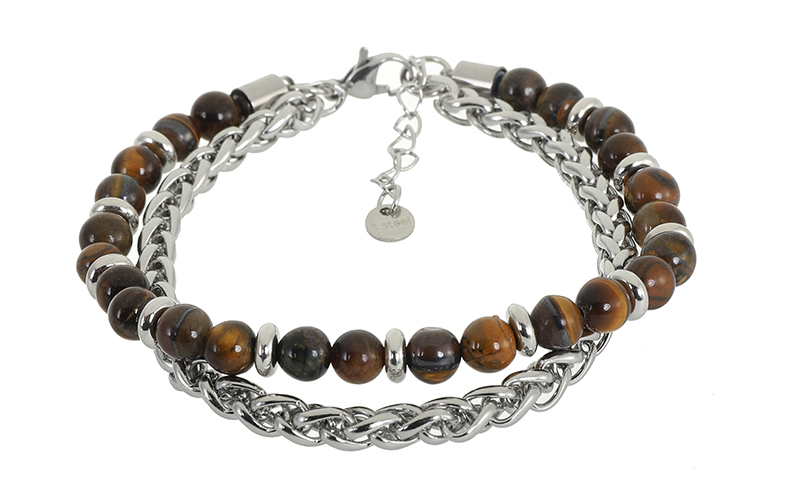 Stone Herenarmband Hidde