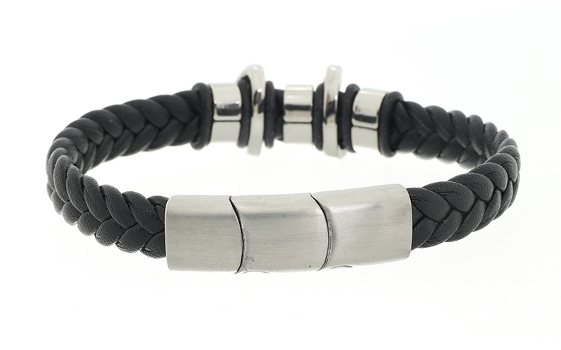 Black Herenarmband Castor in gebruik