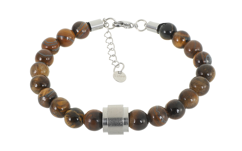 Brown Herenarmband Tygo