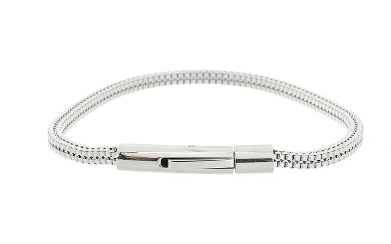 Silver Herenarmband Seb in gebruik