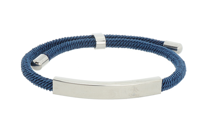 Dark Blue Herenarmband Jens
