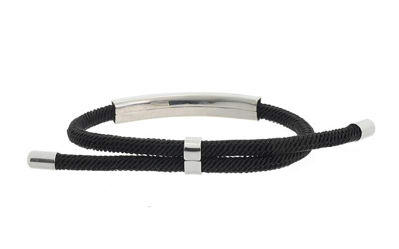 Black Herenarmband Jens in gebruik