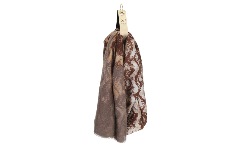 Khaki Sarlat Sjaal – afbeelding 3