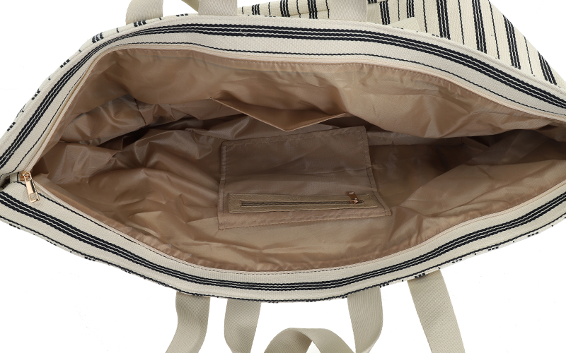 Stripe Beach Shopper San Pedro – afbeelding 4