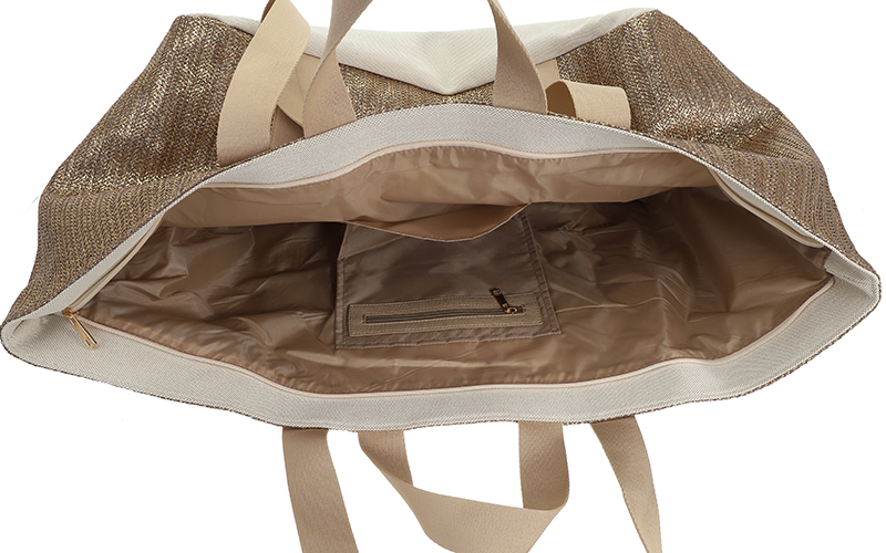 Metallic Beach Shopper San Pedro – afbeelding 4