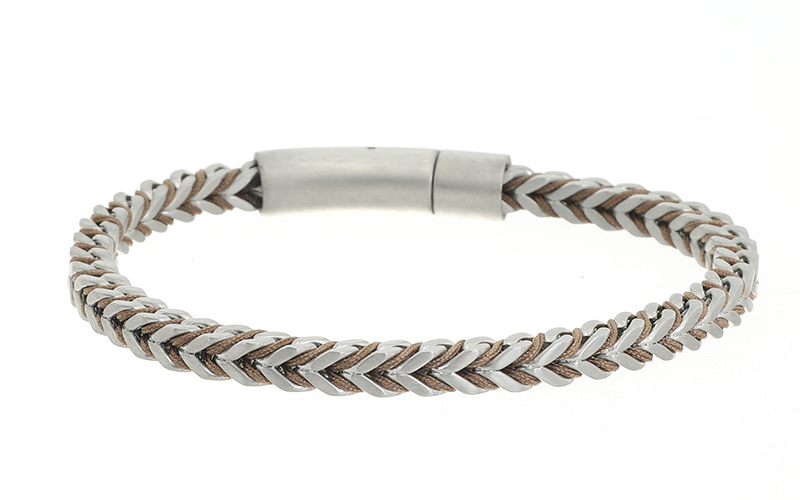 Khaki Herenarmband Arvid