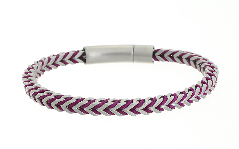 Bordeaux Herenarmband Arvid