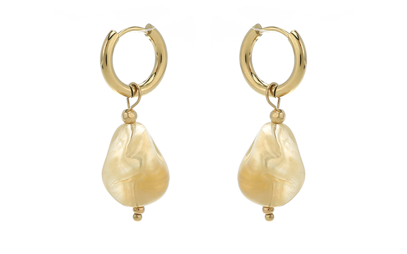 Boucles d'Oreilles Khaki Tori