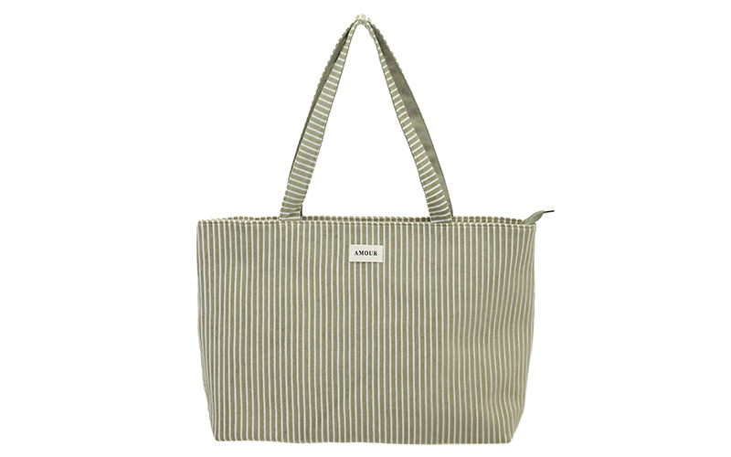 Light Green Strandtas Saverne