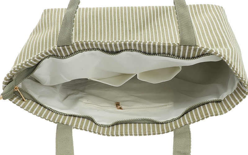 Light Green Strandtas Saverne – afbeelding 4