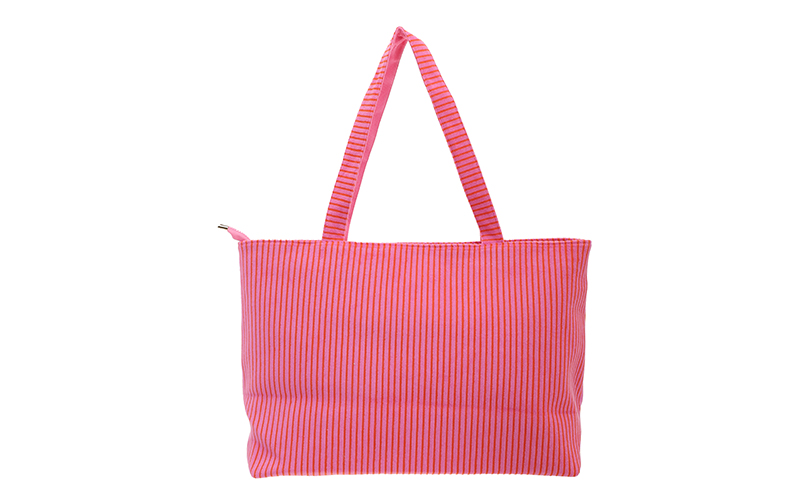Fuchsia Strandtas Saverne – afbeelding 3