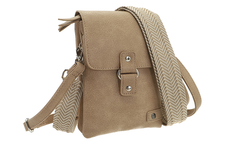 Sand Telefoon- En Schoudertasje Keith – afbeelding 3