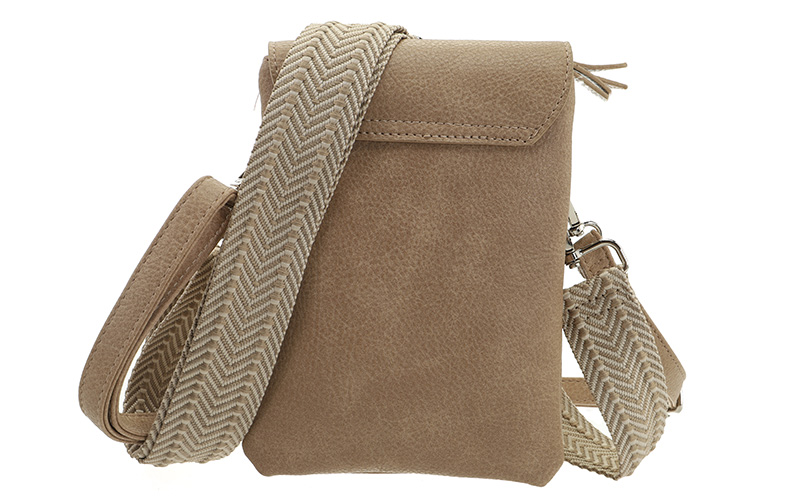 Sand Telefoon- En Schoudertasje Keith – afbeelding 4