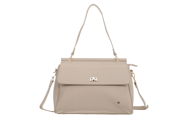 Taupe Handtas Borello