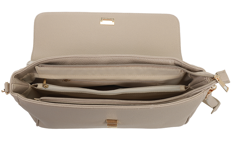 Sac à Main Taupe Borello – afbeelding 4