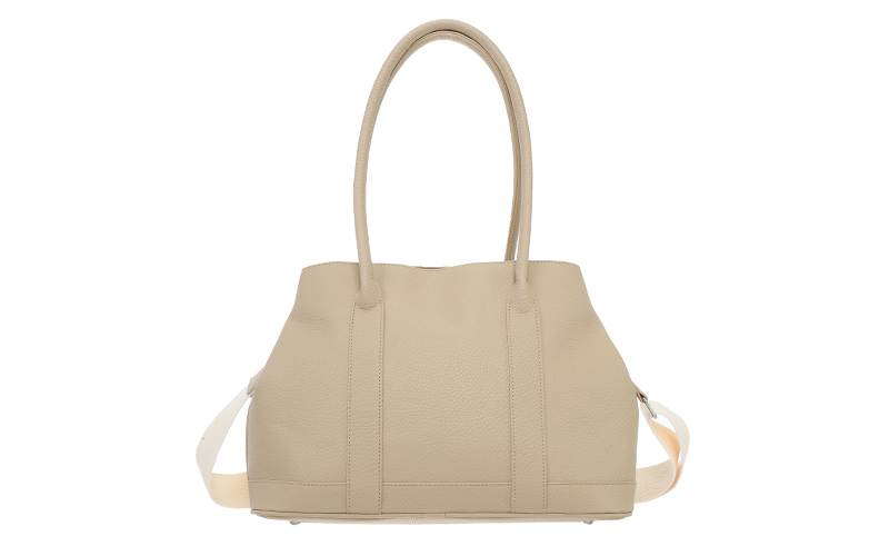 Khaki Schoudertas Loreto – afbeelding 3