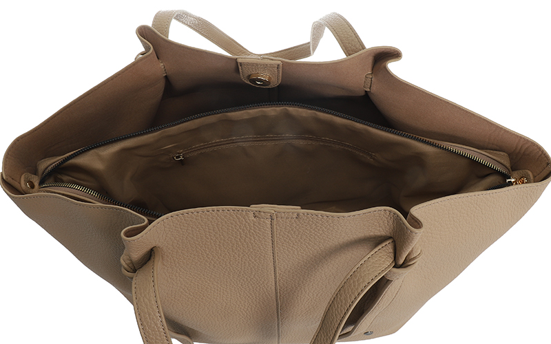 Light Camel Shopper Todi – afbeelding 4