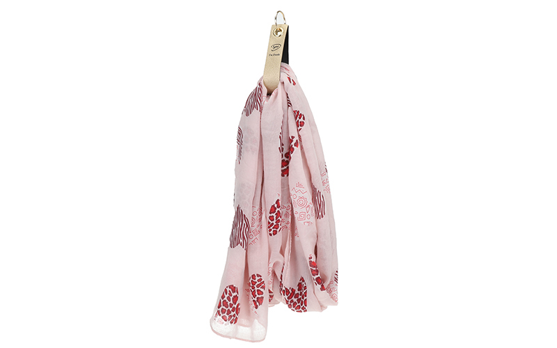 Vintage Pink Pienza Sjaal – afbeelding 3
