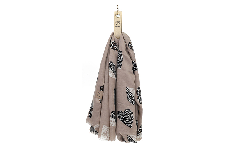 Khaki Pienza Sjaal – afbeelding 3