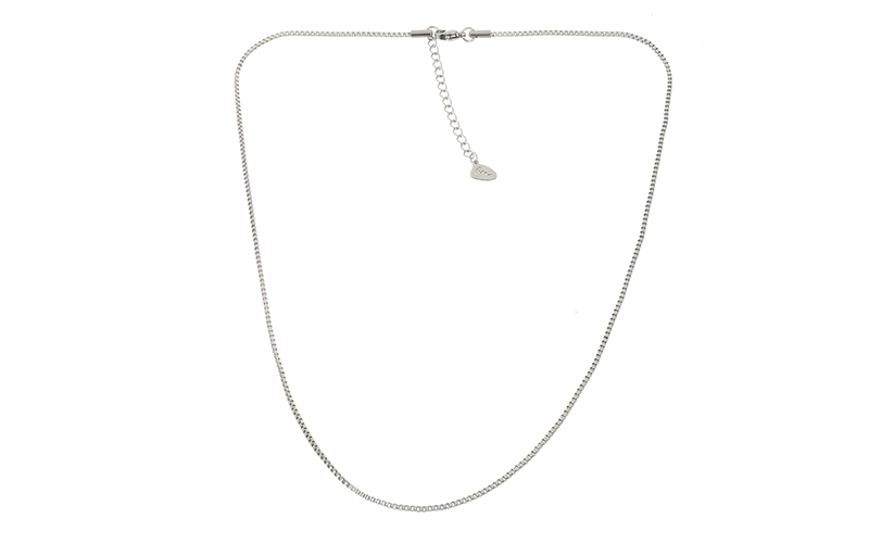 Collier Homme Argenté Daxton