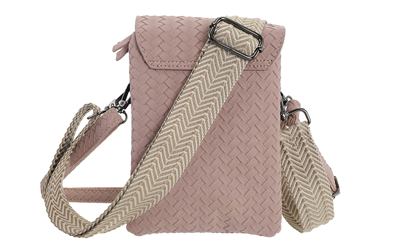 Vintage Pink Telefoon- En Schoudertasje Brisbane – afbeelding 4