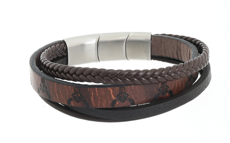 Brown Herenarmband Sylvan