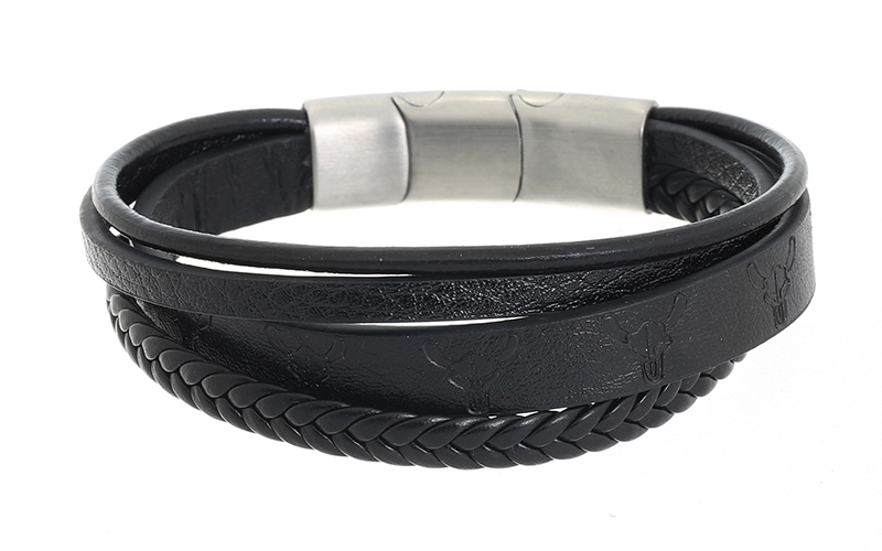 Black Herenarmband Sylvan
