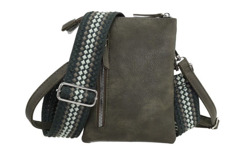 Dark Green Telefoon- En Schoudertasje Tyler – afbeelding 4