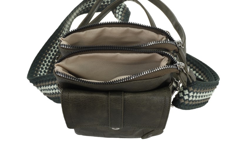 Dark Green Telefoon- En Schoudertasje Tyler – afbeelding 5