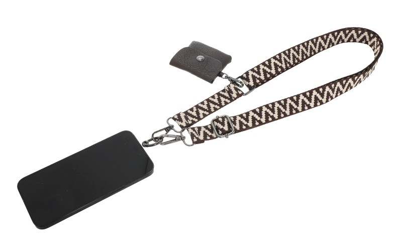 Browny Zigzag Telefoonstrap Jansje